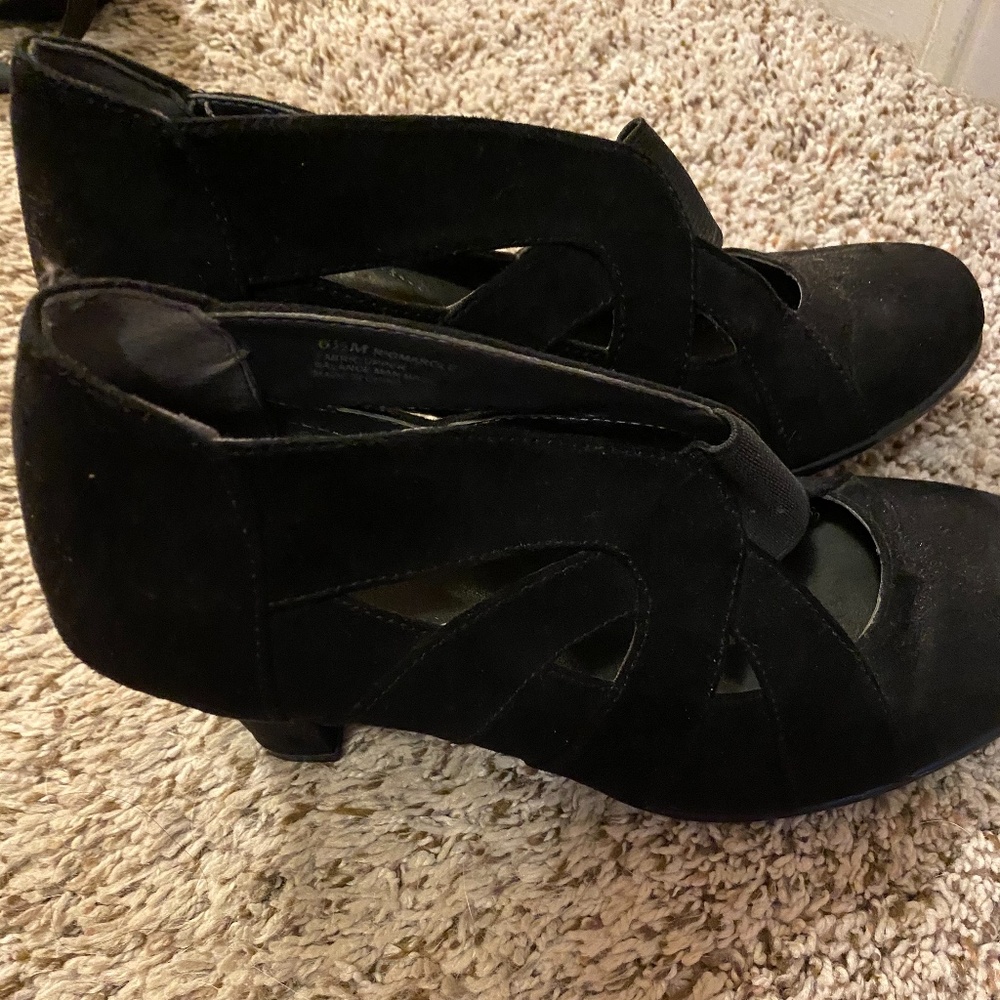 Black heels